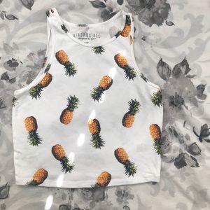 Pineapple crop top